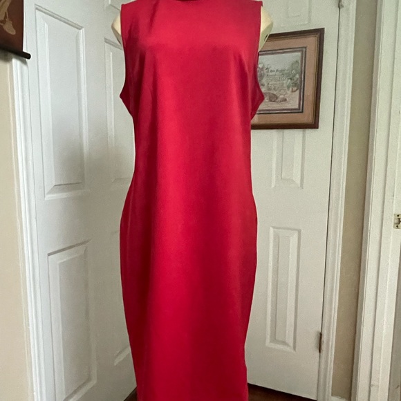 Ice Dresses & Skirts - Ice Red Midi Dress